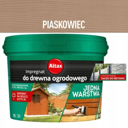 ALTAX IMPREGNAT OGR. PIASKOWIEC 10L