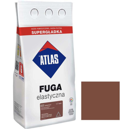 ATLAS FUGA ELASTYCZNA BRĄZOWY 5KG