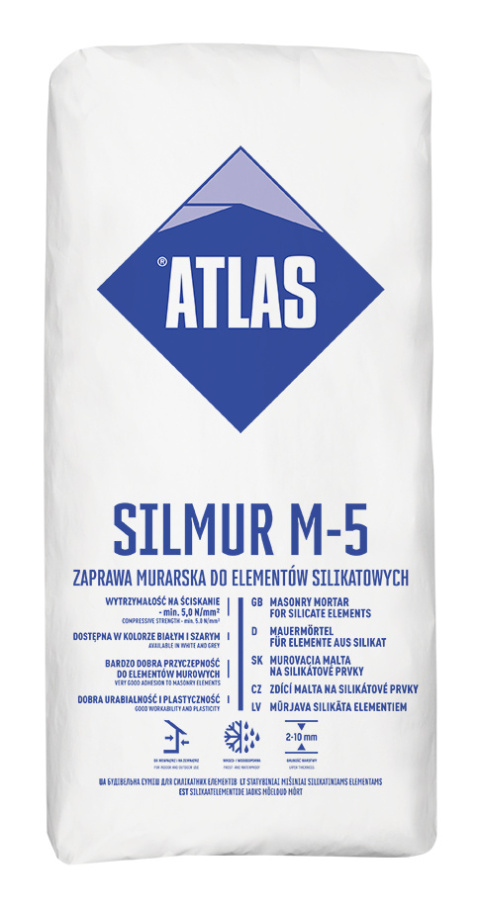 ATLAS SILMUR M5 BIAŁA 25KG