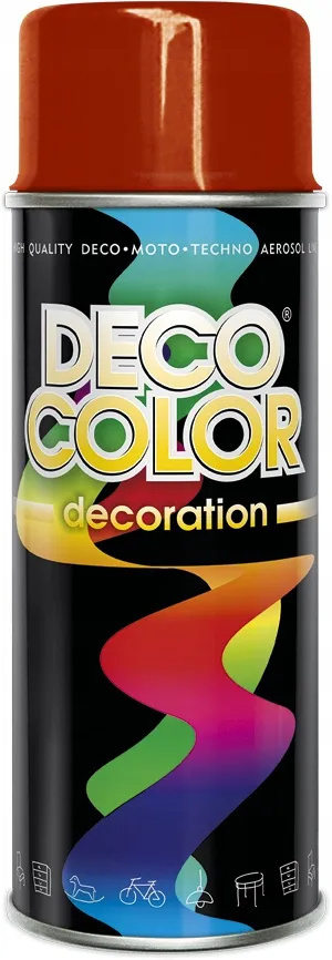 DECO COLOR CZERWONY 400ML RAL3020