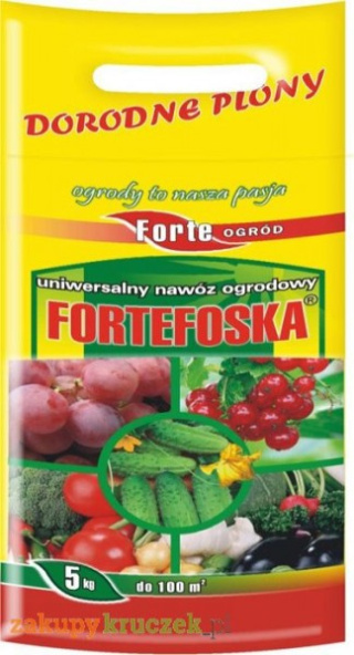 FORTEFOSKA 5KG NAWÓZ UNIWERSALNY